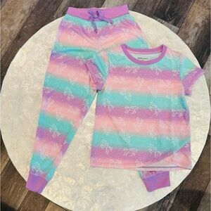 Louisa Short Sleeve & Jogger Sleep Set-Light weight-NEVER WORN